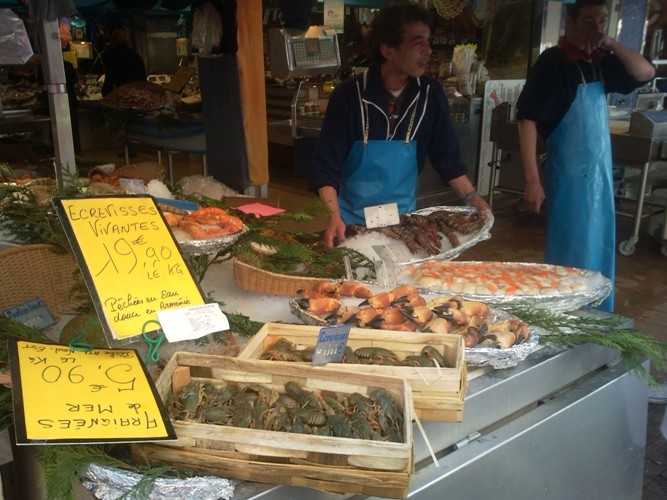 Meeresfrüchte Rue Daguerre